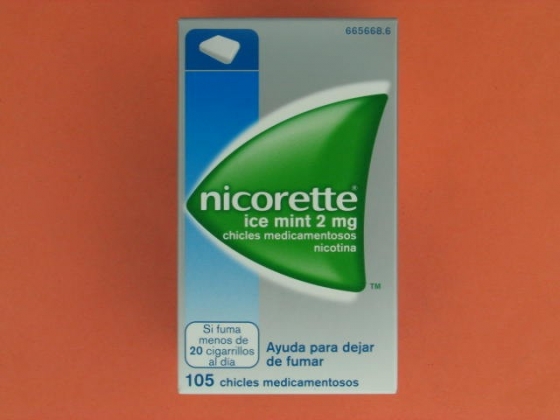NICORETTE ICE MINT 2 MG 105 CHICLES