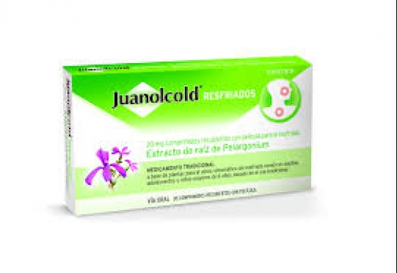 JUANOLCOLD RESFRIADOS 30 COMP RECUBIERTOS