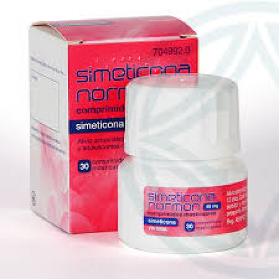 SIMETICONA NORMON 120 MG  40 COMP MASTICABLES
