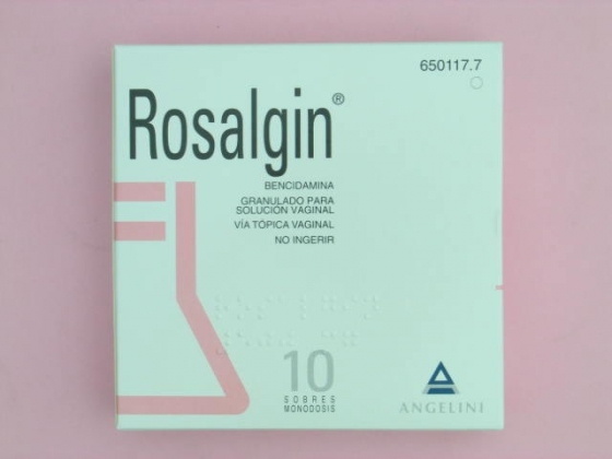 ROSALGIN 500 MG GRANULADO SOLUCION VAGINAL 10 SOBRES