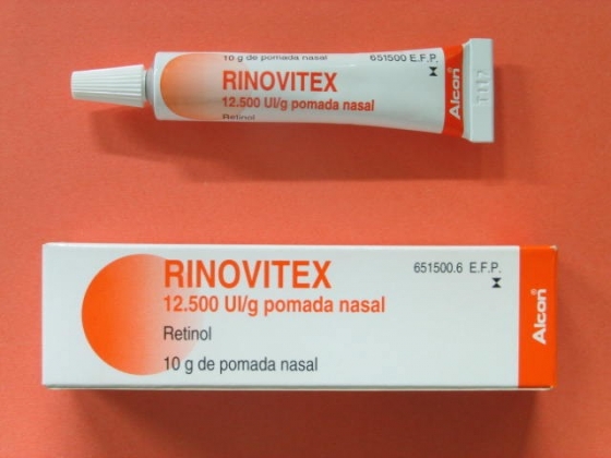 RINOVITEX 12500 UI/G POMADA NASAL 10 G