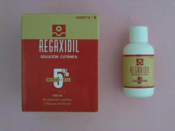 REGAXIDIL 50 MG/ML SOLUCION CUTANEA 3 FRASCOS 60 ML