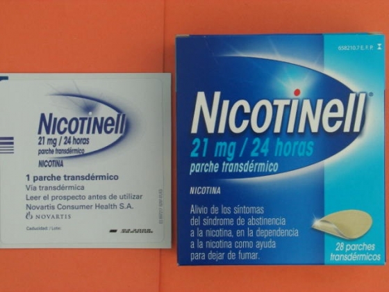 NICOTINELL 21 MG/24 H 28 PARCHES TRANSDERMICOS 52.5 MG
