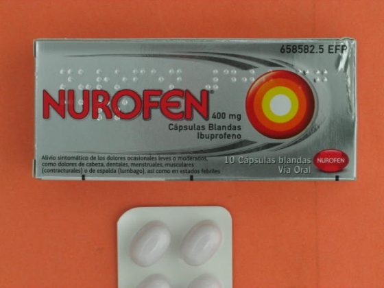 NUROFEN 400 MG 10 CAPSULAS BLANDAS