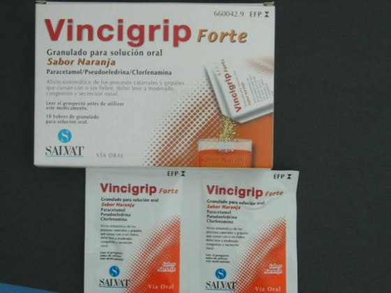 VINCIGRIP FORTE 10 SOBRES GRANULADO NARANJA