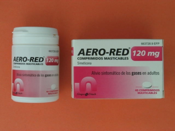 AERO RED 120 MG 40 COMPRIMIDOS MASTICABLES