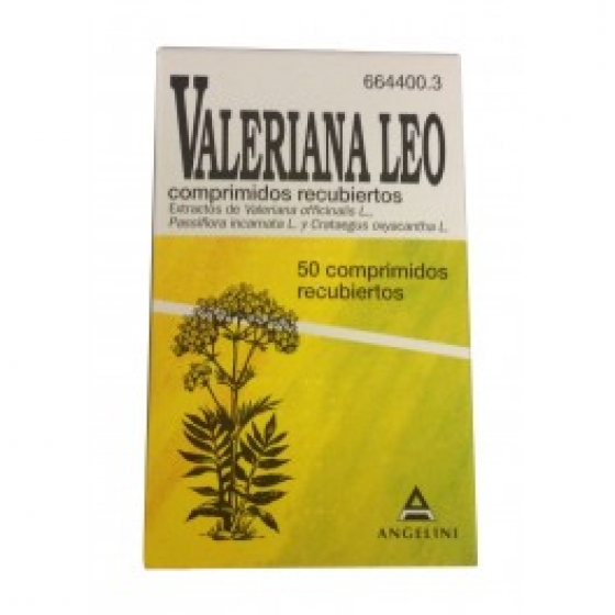 VALERIANA LEO CON CRATAEGUS Y PASSIFLORA 60 GRAGEAS, 210 MG