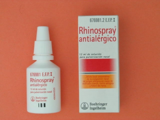 RHINOSPRAY ANTIALERGICO NEBULIZADOR NASAL 12 ML