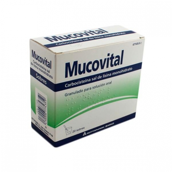 MUCOVITAL 2.7 G 20 SOBRES GRANULADO