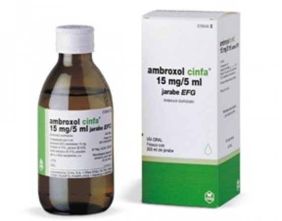 AMBROXOL CINFA EFG 3MG/ML JARABE