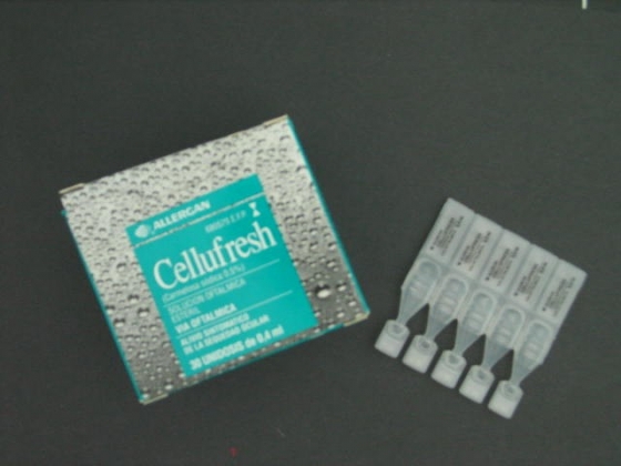 CELLUFRESH 5 MG/ML COLIRIO 30 MONODOSIS SOLUCION 0.4 ML