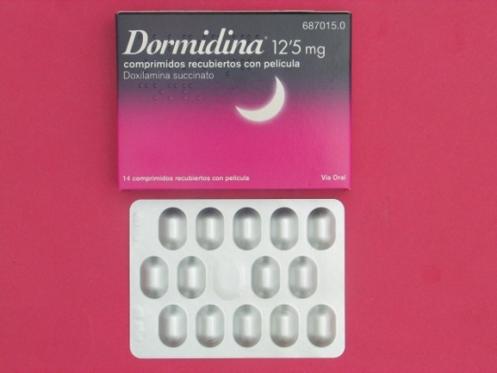 DORMIDINA 12.5 MG 14 COMPRIMIDOS RECUBIERTOS