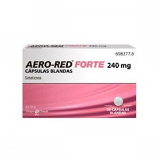 AERO RED FORTE 240 MG 20 CAPSULAS BLANDAS