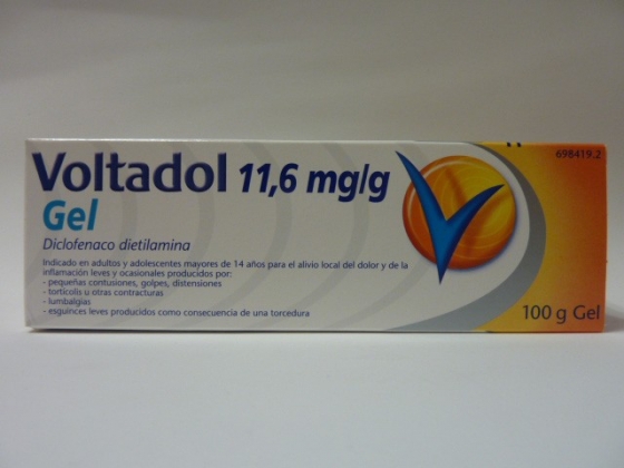 VOLTADOL 10 MG/G GEL TOPICO 100 G