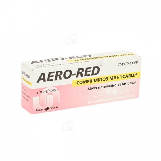 AERO RED 40 MG 30 COMPRIMIDOS MASTICABLES