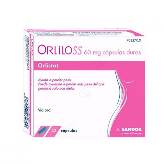 ORLILOSS 60 MG 42 CAPSULAS (BLISTER)
