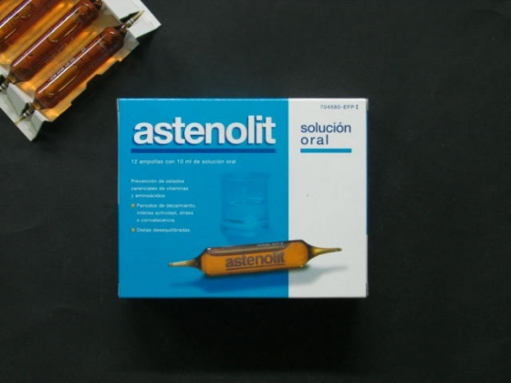 ASTENOLIT 12 AMPOLLAS BEBIBLES 10 ML