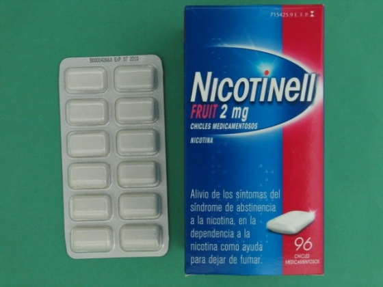 NICOTINELL FRUIT 2 MG 96 CHICLES MEDICAMENTOSOS