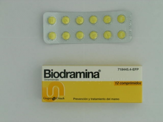 BIODRAMINA 50 MG 12 COMPRIMIDOS