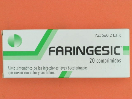 FARINGESIC 20 COMPRIMIDOS PARA CHUPAR