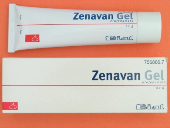 ZENAVAN 50 MG/G GEL TOPICO 60 G