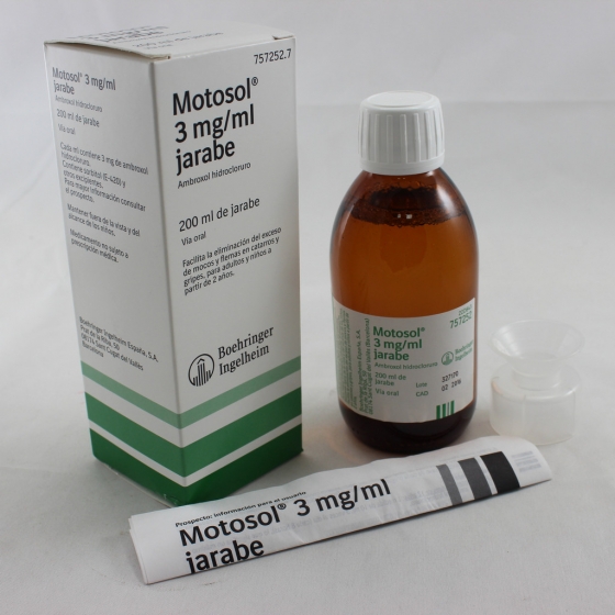 MOTOSOL 3 MG/ML JARABE 200 ML