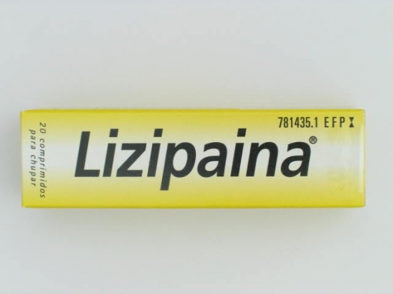 LIZIPAINA 20 COMPRIMIDOS PARA CHUPAR