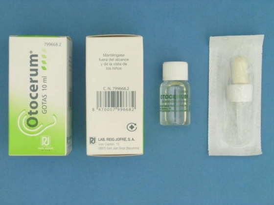 OTOCERUM GOTAS OTICAS SOLUCION 10 ML