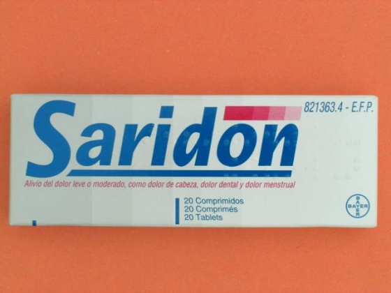 SARIDON 20 COMPRIMIDOS