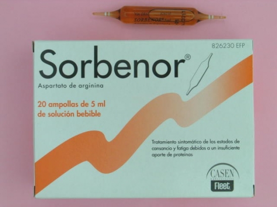 SORBENOR 1 G 20 AMPOLLAS BEBIBLES 5 ML