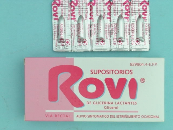 SUPOSITORIOS GLICERINA ROVI LACTANTES 10 SUPOSITORIOS
