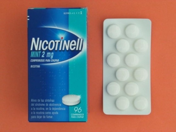 NICOTINELL MINT 2 MG 96 COMPRIMIDOS PARA CHUPAR