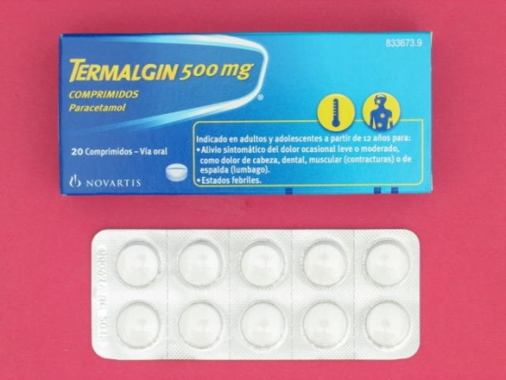 TERMALGIN 500 MG 20 COMPRIMIDOS