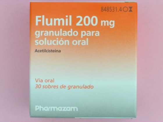 FLUIMUCIL 200 MG 30 SOBRES GRANULADO