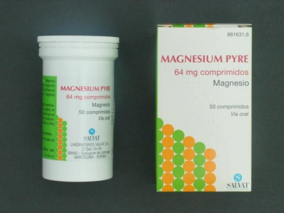 MAGNESIUM PYRE 50 COMPRIMIDOS