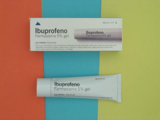 IBUPROFENO FARMASIERRA 50 MG/G GEL TOPICO 50 G