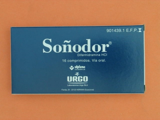 SOÑODOR 50 MG 16 COMPRIMIDOS