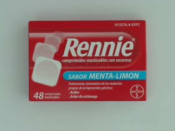 RENNIE 48 COMPRIMIDOS MASTICABLES C/ SACAROSA
