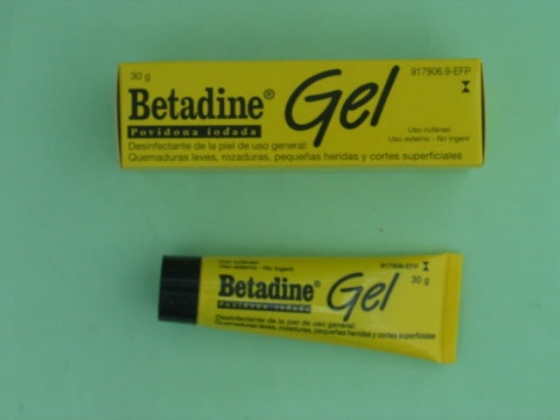 BETADINE 100 MG/G GEL TOPICO 30 G