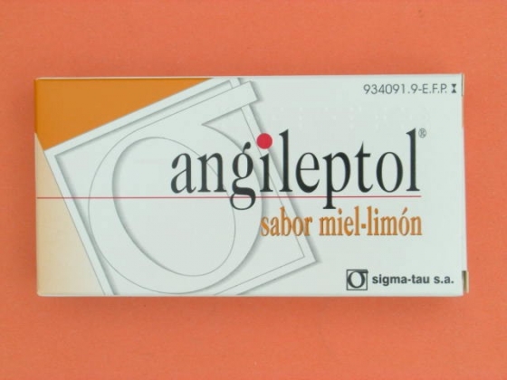 ANGILEPTOL 30 COMPRIMIDOS PARA CHUPAR MIEL-LIMON