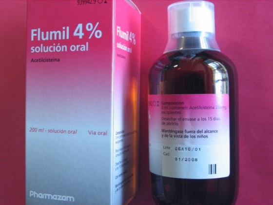 FLUIMUCIL 40 MG/ML SOLUCION ORAL 200 ML