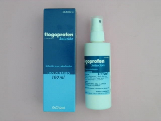 FLOGOPROFEN 50 MG/ML SOLUCION TOPICA 100 ML
