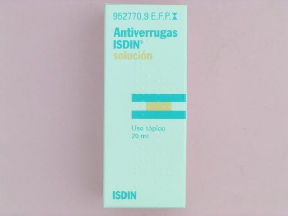 ANTIVERRUGAS ISDIN SOLUCION TOPICA 20 ML