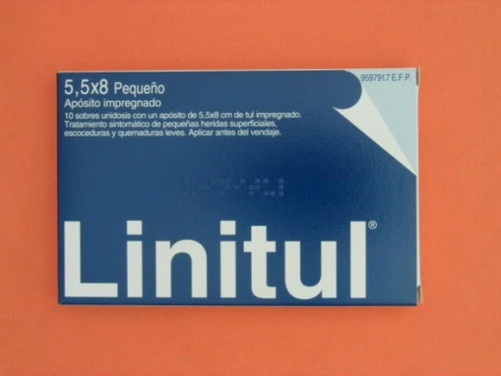 LINITUL 10 APOSITOS MONODOSIS 5.5 X 8 CM