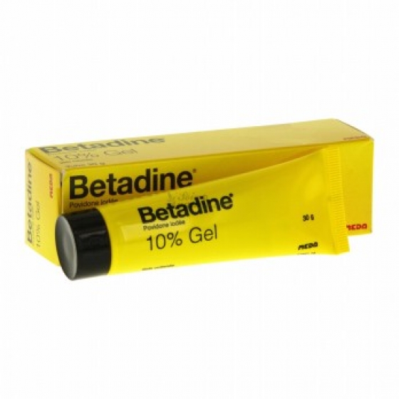 BETADINE 100 MG/G GEL TOPICO 100 G