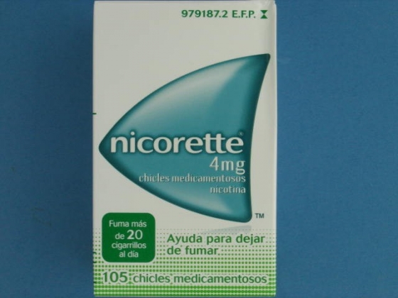 NICORETTE 4 MG 105 CHICLES