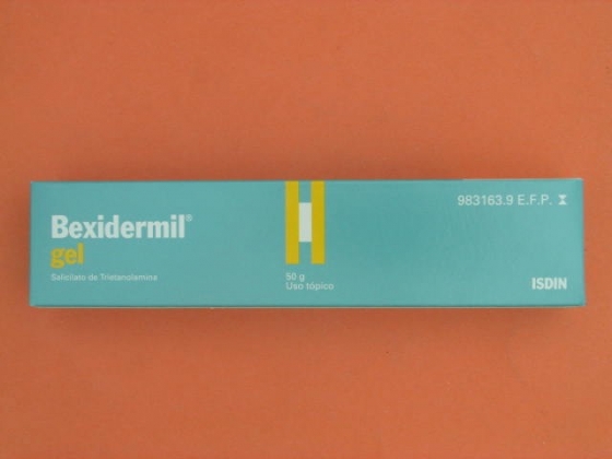 BEXIDERMIL 100 MG/G GEL TOPICO 50 G
