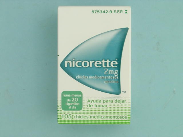 Nicorette Ice Mint 2mg 105 chicles medicamentoso