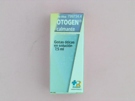 OTOGEN CALMANTE GOTAS OTICAS SOLUCION 7.5 ML : FARMACIA M A Noain Calabuig