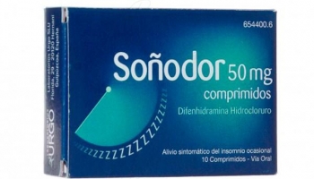 SOÑODOR 50 MG 10 COMPRIMIDOS